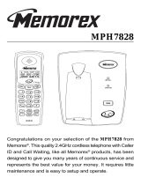 Memorex MPH7828 Manuel utilisateur