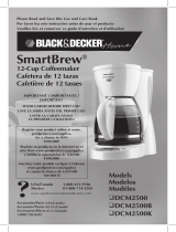 Black & Decker DCM2500 Manuel utilisateur