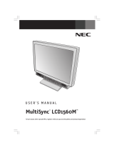 Mitsubishi Electronics LCD1560M Manuel utilisateur
