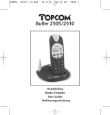 Topcom butler 2505 Manuel utilisateur