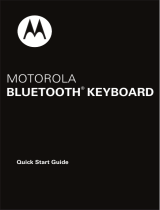 Motorola Wireless keyboard Guide de démarrage rapide