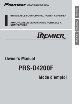 Pioneer PRS-D4200F Manuel utilisateur