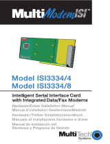 Multi-Tech Model ISI3334/8 Manuel utilisateur