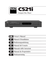 NAD C521I Manuel utilisateur