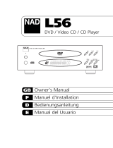 NAD L56 Manuel utilisateur