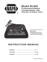 Napa Essentials 85-640 Manuel utilisateur