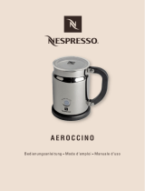 Nespresso AEROCINNO 3190 Manuel utilisateur