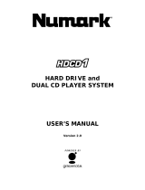 Numark Industries HDCD1 Manuel utilisateur