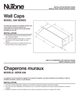 NuTone 838 Manuel utilisateur
