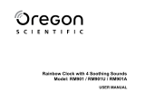 Oregon Scientific RM901A Manuel utilisateur