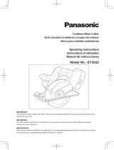 Panasonic EY3552 Manuel utilisateur