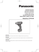 Panasonic EY7420 Manuel utilisateur