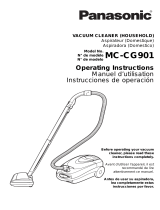 Panasonic MC-CG901 Manuel utilisateur