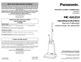 Panasonic MC-GG213 Manuel utilisateur