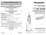 Panasonic MC-UG504 Manuel utilisateur