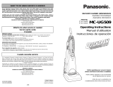 Panasonic MC-UG509 Manuel utilisateur