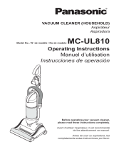 Panasonic MC-UL810 Manuel utilisateur