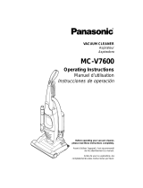 Panasonic MC-V7600 Manuel utilisateur