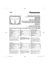 Panasonic SR2363Z Manuel utilisateur