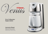 Saeco Coffee Makers XXCX Manuel utilisateur