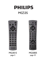 Philips MG53S Manuel utilisateur