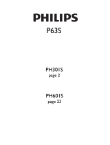 Philips ph601s Manuel utilisateur