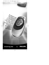 Philips SBC RU 120 Fernbedienung Manuel utilisateur