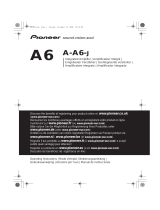 Pioneer A-A6-J Manuel utilisateur
