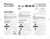 Pioneer BDR-208DBK Manuel utilisateur