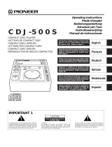 Pioneer CDJ-500S Manuel utilisateur