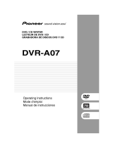 Pioneer DVD / CD WRITER Manuel utilisateur