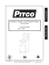 Pitco Frialator 35C+ Manuel utilisateur