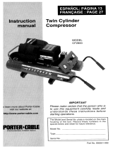 Porter-Cable CF2800 Manuel utilisateur