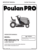 Poulan 96012008500 Manuel utilisateur