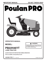 Poulan 96042010800 Manuel utilisateur