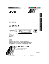 JVC KD-SX855R Manuel utilisateur