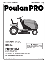Poulan Pro PB19546LT Manuel utilisateur
