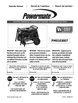 Powermate PM0103007 Manuel utilisateur