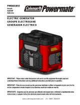 Powermate premium sport 1500 watt gas powered generator Manuel utilisateur