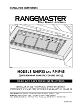 Rangemaster RMIP33 Manuel utilisateur