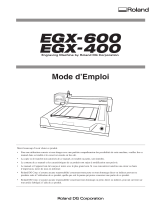Roland EGX-600 Manuel utilisateur