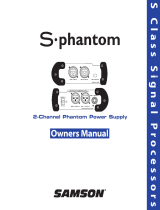 Samson S-Phantom Manuel utilisateur