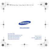 Samsung 7592A-WEP250 Manuel utilisateur