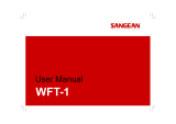 Sangean Electronics WFT-1 Manuel utilisateur