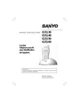 Sanyo CLT-J50 Manuel utilisateur