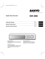 Sanyo Digital video recorder Manuel utilisateur