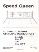 Speed Queen HA 5591 Manuel utilisateur