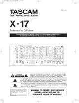 Tascam X-17 Manuel utilisateur