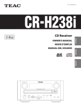TEAC CR-H238I Manuel utilisateur