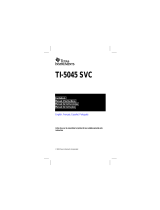Texas Instruments TI-5045 SVC Manuel utilisateur
